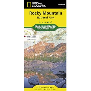 Maps, National Geographic Rocky Mountain National Park Map by National Geographic – Waterproof Hiking Trail Map (NG.NP.200) with GPS Compatibility for Estes Park, Trail Ridge & ... (National Geographic Trails Illustrated Map) Maps, National Geographic Rocky Mountain National Park Map by National Geographic – Waterproof Hiking Trail Map (NG.NP.200) with GPS Compatibility for Estes Park, Trail Ridge & ... (National Geographic Trails Illustrated Map)