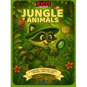 Books, Rico Rico and the Jungle Animals – Educational Adventure Book for Kids with Activities and Animal Facts Books, Rico Rico and the Jungle Animals – Educational Adventure Book for Kids with Activities and Animal Facts