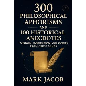 Jacob, Mark 300 Philosophical Aphorisms and 100 Historical Anecdotes: Wisdom, Inspiration, and Curious Stories from Great Thinkers and Figures Who Changed History ... for Personal Growth and Inner Well-Being Jacob, Mark 300 Philosophical Aphorisms and 100 Historical Anecdotes: Wisdom, Inspiration, and Curious Stories from Great Thinkers and Figures Who Changed History ... for Personal Growth and Inner Well-Being
