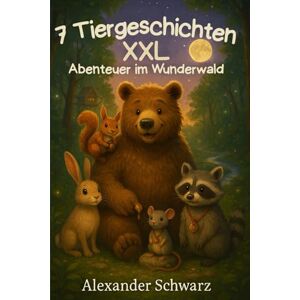 Schwarz, Alexander 7 Tiergeschichten XXL: Spannende Abenteuer im Wunderwald über Freundschaft, Mut und Zusammenhalt. Zum Vorlesen ab 6, zum Selbstlesen ab 8 Jahren. Schwarz, Alexander 7 Tiergeschichten XXL: Spannende Abenteuer im Wunderwald über Freundschaft, Mut und Zusammenhalt. Zum Vorlesen ab 6, zum Selbstlesen ab 8 Jahren.