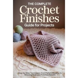 Jenson, Hob The Complete Crochet Finishes Guide for Projects: Step-by-Step Techniques from Pattern Reading to Weaving Ends and Polished Results Jenson, Hob The Complete Crochet Finishes Guide for Projects: Step-by-Step Techniques from Pattern Reading to Weaving Ends and Polished Results