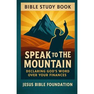 Bible Foundation, Jesus Bible Study Book Speak to the Mountain: Declaring God’s Word Over Your Finances (Faith Over Your Finances: Bible Study Series) Bible Foundation, Jesus Bible Study Book Speak to the Mountain: Declaring God’s Word Over Your Finances (Faith Over Your Finances: Bible Study Series)
