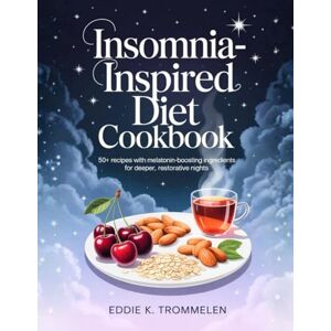 K Trommelen, Eddie INSOMNIA-INSPIRED DIET COOKBOOK: 50+ Recipes with Melatonin-Boosting Ingredients for Deeper, Restorative Nights K Trommelen, Eddie INSOMNIA-INSPIRED DIET COOKBOOK: 50+ Recipes with Melatonin-Boosting Ingredients for Deeper, Restorative Nights