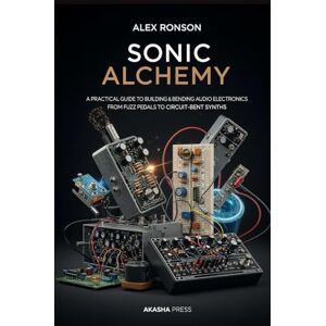 Ronson, Alex Sonic Alchemy: A Practical Guide to Building and Bending Audio Electronics: From Fuzz Pedals to Circuit-Bent Synths Ronson, Alex Sonic Alchemy: A Practical Guide to Building and Bending Audio Electronics: From Fuzz Pedals to Circuit-Bent Synths