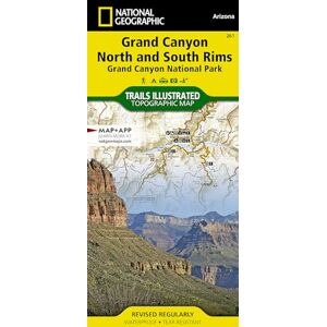 National Geographic Maps Grand Canyon, N and S Rims Map: Trails Illustrated National Parks (National Geographic Trails Illustrated Map) National Geographic Maps Grand Canyon, N and S Rims Map: Trails Illustrated National Parks (National Geographic Trails Illustrated Map)