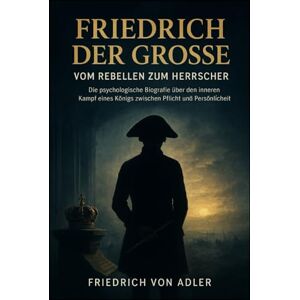 Adler, Friedrich von Friedrich der Große: Vom Rebellen zum Herrscher: Die psychologische Biografie über den inneren Kampf eines Königs zwischen Pflicht und Persönlichkeit (Das Preußische Erbe) Adler, Friedrich von Friedrich der Große: Vom Rebellen zum Herrscher: Die psychologische Biografie über den inneren Kampf eines Königs zwischen Pflicht und Persönlichkeit (Das Preußische Erbe)
