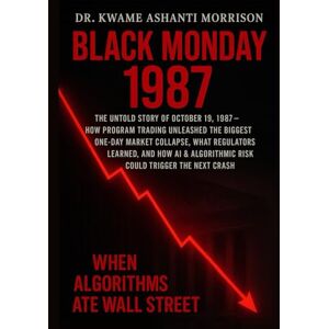 Ashanti Morrison, Dr. Kwame Black Monday 1987: When Algorithms Ate Wall Street _ The Untold Story of October 19, 1987—How Program Trading Unleashed the Biggest One-Day Market Collapse, (The Algorithm & Innovation Chronicles) Ashanti Morrison, Dr. Kwame Black Monday 1987: When Algorithms Ate Wall Street _ The Untold Story of October 19, 1987—How Program Trading Unleashed the Biggest One-Day Market Collapse, (The Algorithm & Innovation Chronicles)