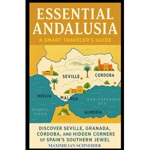 Schneider, Maximilian Essential Andalusia: A Smart Traveler’s Guide: Discover Seville, Granada, Córdoba, and the Hidden Corners of Spain’s Southern Jewel (Wanderwise: The Ultimate Global Travel Guide Series) Schneider, Maximilian Essential Andalusia: A Smart Traveler’s Guide: Discover Seville, Granada, Córdoba, and the Hidden Corners of Spain’s Southern Jewel (Wanderwise: The Ultimate Global Travel Guide Series)