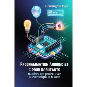 Remington Programmation Arduino et C pour débutants: Réalisez des projets avec l'électronique et le code. Remington Programmation Arduino et C pour débutants: Réalisez des projets avec l'électronique et le code.
