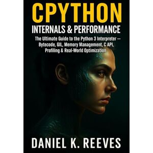 Reeves, Daniel K. CPython Internals & Performance: The Ultimate Guide to the Python 3 Interpreter — Bytecode, GIL, Memory Management, C API, Profiling & Real-World Optimization Reeves, Daniel K. CPython Internals & Performance: The Ultimate Guide to the Python 3 Interpreter — Bytecode, GIL, Memory Management, C API, Profiling & Real-World Optimization