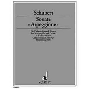 Sonata "Arpeggione": A Minor. D 821. Violoncello (Viola, Flute) and Guitar. Partie soliste. Sonata "Arpeggione": A Minor. D 821. Violoncello (Viola, Flute) and Guitar. Partie soliste.