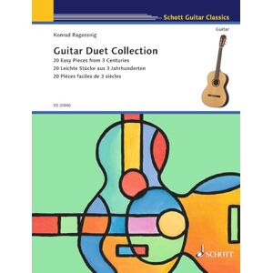 KONRAD RAGOSSNIG Guitar Duet Collection: 20 Easy Pieces from 3 Centuries: 20 Pièces faciles de 3 siècles. 2 guitars. KONRAD RAGOSSNIG Guitar Duet Collection: 20 Easy Pieces from 3 Centuries: 20 Pièces faciles de 3 siècles. 2 guitars.