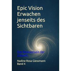 Giessmann, Frau Nadine Rosa Epic Vision Erwachen jenseits des Sichtbaren: Das Bewusstsein der Zukunft. (Epic Dreams Die Bewusstseinsreihe) Giessmann, Frau Nadine Rosa Epic Vision Erwachen jenseits des Sichtbaren: Das Bewusstsein der Zukunft. (Epic Dreams Die Bewusstseinsreihe)