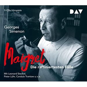 Simenon, Georges Maigret Die raffiniertesten Fälle: Hörspiele mit Leonard Steckel, Peter Lühr, Cordula Trantow u.v.a. Simenon, Georges Maigret Die raffiniertesten Fälle: Hörspiele mit Leonard Steckel, Peter Lühr, Cordula Trantow u.v.a.