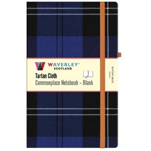 Scotland, Waverley Ramsay Blue Tartan Blank Hardback Notebook: Large 21 x 13cm: Waverley Scotland Tartan Cloth Commonplace Notebook (Waverley Scotland Tartan Cloth Commonplace Notebooks) Scotland, Waverley Ramsay Blue Tartan Blank Hardback Notebook: Large 21 x 13cm: Waverley Scotland Tartan Cloth Commonplace Notebook (Waverley Scotland Tartan Cloth Commonplace Notebooks)