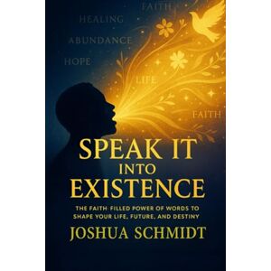 Schmidt, Joshua Speak It Into Existence: The Faith-Filled Power of Words to Shape Your Life, Future, and Destiny (Soul Seeds: Series One) Schmidt, Joshua Speak It Into Existence: The Faith-Filled Power of Words to Shape Your Life, Future, and Destiny (Soul Seeds: Series One)