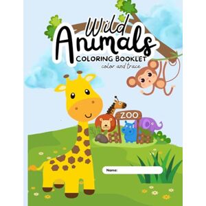 NAV, NAV Wild Animals A-Z Coloring Book for Kids: 26 Fun Animals to Color with Educational Facts, Word Search & Activities: Learn About Wildlife from Alligator ... Pages with Animal Information and Puzzles NAV, NAV Wild Animals A-Z Coloring Book for Kids: 26 Fun Animals to Color with Educational Facts, Word Search & Activities: Learn About Wildlife from Alligator ... Pages with Animal Information and Puzzles