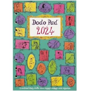 Dodo, Lord The Dodo Pad Filofax-Compatible 2024 A5 Refill Diary Week to View Calendar Year: A loose leaf Diary-Organiser-Planner for up to 5 people/activities. UK made, Sustainable, Plastic Free Dodo, Lord The Dodo Pad Filofax-Compatible 2024 A5 Refill Diary Week to View Calendar Year: A loose leaf Diary-Organiser-Planner for up to 5 people/activities. UK made, Sustainable, Plastic Free