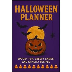 Family, Blue Granary Books Halloween Planner and Activity Workbook Family, Blue Granary Books Halloween Planner and Activity Workbook