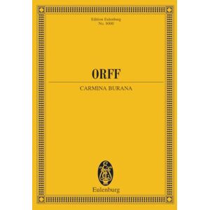 Carmina Burana. Study Score Carmina Burana. Study Score