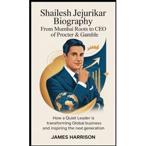Harrison, James Shailesh Jejurikar Biography: From Mumbai Roots to CEO of Procter & Gamble: How a Quiet Leader Is Transforming Global Business and Inspiring the Next Generation Harrison, James Shailesh Jejurikar Biography: From Mumbai Roots to CEO of Procter & Gamble: How a Quiet Leader Is Transforming Global Business and Inspiring the Next Generation