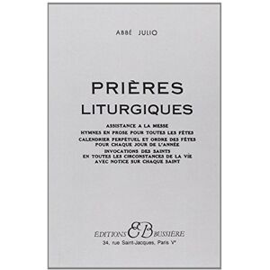 Julio, Abbé Prières liturgiques Julio, Abbé Prières liturgiques