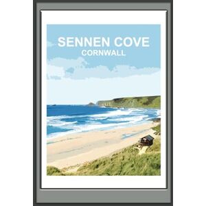 B's Books Sennen Cove Cornwall Notebook: Blank lined Notebook, Journal Gift Book (British Places and Landscapes) Travel Poster Design B's Books Sennen Cove Cornwall Notebook: Blank lined Notebook, Journal Gift Book (British Places and Landscapes) Travel Poster Design