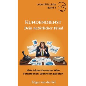 der Sel, Edgar van Kundendienst Dein natürlicher Feind: Bitte leiden Sie weiter. Hilfe versprochen. Wahnsinn geliefert der Sel, Edgar van Kundendienst Dein natürlicher Feind: Bitte leiden Sie weiter. Hilfe versprochen. Wahnsinn geliefert