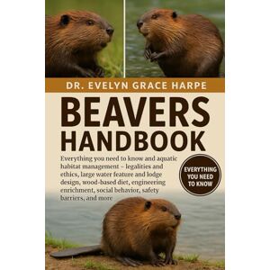 GRACE HARPE, DR. EVELYN BEAVERS HANDBOOK: Everything You Need To Know and Aquatic Habitat Management — legalities and ethics, large water feature and lodge design, wood-based ... social behavior, safety barriers, and more GRACE HARPE, DR. EVELYN BEAVERS HANDBOOK: Everything You Need To Know and Aquatic Habitat Management — legalities and ethics, large water feature and lodge design, wood-based ... social behavior, safety barriers, and more