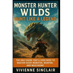 Sinclair, Vivienne H Monster Hunter: Wilds – Hunt Like a Legend: The Only Guide You’ll Ever Need to Master Every Monster, Weapon, and Wild Biome Sinclair, Vivienne H Monster Hunter: Wilds – Hunt Like a Legend: The Only Guide You’ll Ever Need to Master Every Monster, Weapon, and Wild Biome