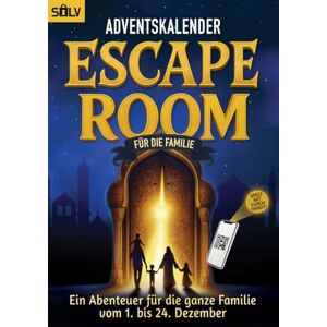 SOLV Escape Room Adventskalender für die Familie: 24 spannende Rätsel für Familien – Ein interaktives Abenteuer ab 8 Jahren SOLV Escape Room Adventskalender für die Familie: 24 spannende Rätsel für Familien – Ein interaktives Abenteuer ab 8 Jahren