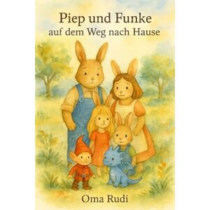 Rudi, Oma Piep und Funke auf dem Weg nach Hause: Ein magisches Abenteuer über Mut und Freundschaft – Lou hilft dem Drachen Funke und dem Kobold Piep zurück in die Traumwelt. Rudi, Oma Piep und Funke auf dem Weg nach Hause: Ein magisches Abenteuer über Mut und Freundschaft – Lou hilft dem Drachen Funke und dem Kobold Piep zurück in die Traumwelt.
