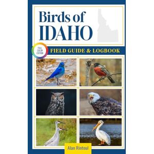 Rintoul, Alan Birds of Idaho Field Guide and Logbook: An Essential Birdwatching Guide with Identification Tips for 60 Common Bird Species in Idaho Rintoul, Alan Birds of Idaho Field Guide and Logbook: An Essential Birdwatching Guide with Identification Tips for 60 Common Bird Species in Idaho