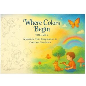 Gado, Abd Elrahman Where Colors Begin – Volume 2 A Journey from Imagination to Creation Continues: 60 Unique Illustrations in Color and Line Art — Continue the Creative Journey by Gado Gado, Abd Elrahman Where Colors Begin – Volume 2 A Journey from Imagination to Creation Continues: 60 Unique Illustrations in Color and Line Art — Continue the Creative Journey by Gado