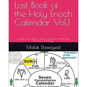 Dawayad, Malak Lost Book of the Holy Enoch Calendar Vol.1: Secrets of the Seven Heavens & Seven Worlds and Enochian Astrology Dawayad, Malak Lost Book of the Holy Enoch Calendar Vol.1: Secrets of the Seven Heavens & Seven Worlds and Enochian Astrology