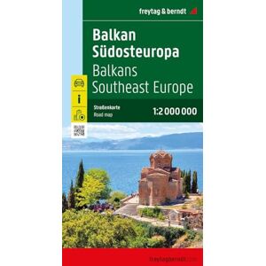 Freytag & Berndt Balkans South Eastern Europe Road Map 1:2,000,000 scale Freytag & Berndt Balkans South Eastern Europe Road Map 1:2,000,000 scale