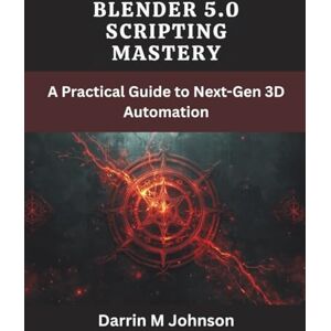 Johnson, Darrin M. Blender 5.0 Scripting Mastery: A Practical Guide to Next-Gen 3D Automation Johnson, Darrin M. Blender 5.0 Scripting Mastery: A Practical Guide to Next-Gen 3D Automation