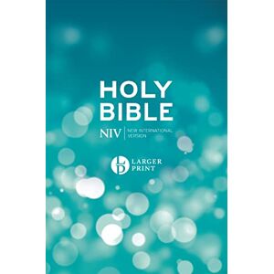 International Version, New NIV Larger Print Blue Hardback Bible International Version, New NIV Larger Print Blue Hardback Bible