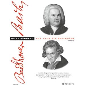 De Bach à Beethoven: Collection de morceaux classiques faciles avec commentaires sur la forme et l'interprétation, avec exercices préparatoires. Piano. De Bach à Beethoven: Collection de morceaux classiques faciles avec commentaires sur la forme et l'interprétation, avec exercices préparatoires. Piano.