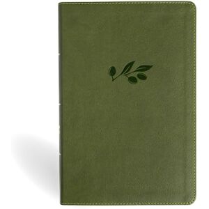 NASB Personal Size Giant Print Bible, Olive LeatherTouch NASB Personal Size Giant Print Bible, Olive LeatherTouch