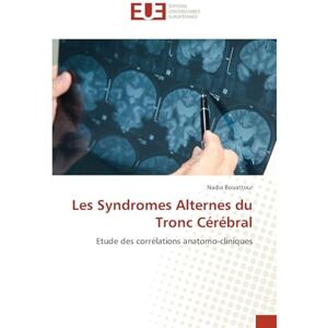 Bouattour, Nadia Les Syndromes Alternes du Tronc Cérébral: Etude des corrélations anatomo-cliniques Bouattour, Nadia Les Syndromes Alternes du Tronc Cérébral: Etude des corrélations anatomo-cliniques