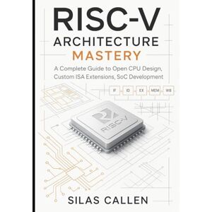 Callen, Silas RISC-V Architecture Mastery: A Complete Guide to Open CPU Design, Custom ISA Extensions, SoC Development (Modern Infrastructure Mastery Series) Callen, Silas RISC-V Architecture Mastery: A Complete Guide to Open CPU Design, Custom ISA Extensions, SoC Development (Modern Infrastructure Mastery Series)