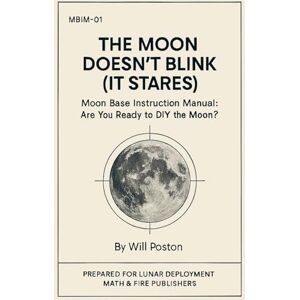 Poston, Will The Moon Doesn't Blink (It Stares): Moon Base Instruction Manual: Are You Ready To DIY The Moon? Poston, Will The Moon Doesn't Blink (It Stares): Moon Base Instruction Manual: Are You Ready To DIY The Moon?