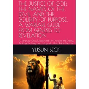 BECK, YUSUN Y THE JUSTICE OF GOD, THE NAMES OF THE DEVIL, AND THE SOLIDITY OF PURPOSE: A WARFARE GUIDE FROM GENESIS TO REVELATION: A Scripture-Only Masterwork for ... the King, and Living with Unshakable Purpose BECK, YUSUN Y THE JUSTICE OF GOD, THE NAMES OF THE DEVIL, AND THE SOLIDITY OF PURPOSE: A WARFARE GUIDE FROM GENESIS TO REVELATION: A Scripture-Only Masterwork for ... the King, and Living with Unshakable Purpose