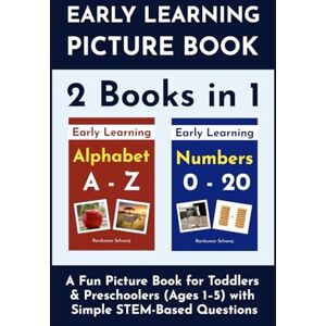 Selvaraj, Ravikumar Early Learning Alphabet and Numbers: A Fun Picture Book for Toddlers and Preschoolers Selvaraj, Ravikumar Early Learning Alphabet and Numbers: A Fun Picture Book for Toddlers and Preschoolers