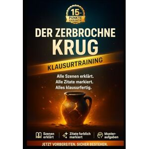 ABITURTRAINER, dein Der zerbrochne Krug – Lektürehilfe & Klausurtraining fürs Abitur: Alle Szenen erklärt, Zitate analysiert, Themen gedeutet – Schritt für Schritt zur 1,0 im Deutsch-Abi. ABITURTRAINER, dein Der zerbrochne Krug – Lektürehilfe & Klausurtraining fürs Abitur: Alle Szenen erklärt, Zitate analysiert, Themen gedeutet – Schritt für Schritt zur 1,0 im Deutsch-Abi.