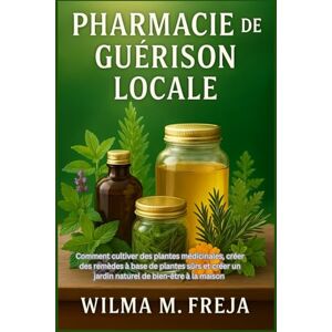 FREJA, MRS WILMA M. PHARMACIE DE GUÉRISON LOCALE: Comment cultiver des plantes médicinales, créer des remèdes à base de plantes sûrs et créer un jardin naturel de bien-être à la maison FREJA, MRS WILMA M. PHARMACIE DE GUÉRISON LOCALE: Comment cultiver des plantes médicinales, créer des remèdes à base de plantes sûrs et créer un jardin naturel de bien-être à la maison