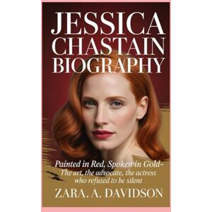 A DAVIDSON, ZARA JESSICA CHASTAIN-BIOGRAPHY: PAINTED IN RED, SPOKEN IN GOLD-THE ART, THE ADVOCATE, THE ACTRESS WHO REFUSED TO BE SILENT A DAVIDSON, ZARA JESSICA CHASTAIN-BIOGRAPHY: PAINTED IN RED, SPOKEN IN GOLD-THE ART, THE ADVOCATE, THE ACTRESS WHO REFUSED TO BE SILENT
