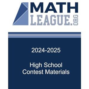 Sanders, Tim 2024-2025 High School Contest Materials Sanders, Tim 2024-2025 High School Contest Materials