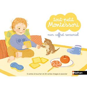Roubieu, Delphine Tout petit Montessori mon coffret sensoriel: Avec 5 cartes à toucher et 20 cartes images à associer Roubieu, Delphine Tout petit Montessori mon coffret sensoriel: Avec 5 cartes à toucher et 20 cartes images à associer